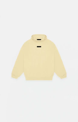 Kids Fear of God Essentials Garden Yellow Hoodie