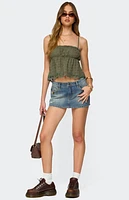 Edikted Orian Eyelet Babydoll Tank Top