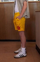 Pacsun Kids Club Pac Gold Mesh Soccer Shorts