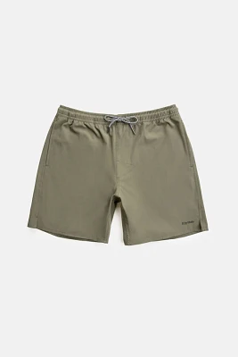 Rhythm Olive Classic Swim Trunks