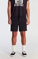 Pacsun Black Stripe Linen Shorts
