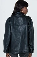 Callie Faux Leather Jacket