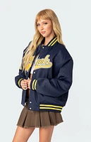 Edikted Angels Oversized Baseball Jacket