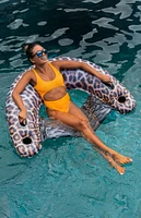 PoolCandy Leopard Print Jumbo Sun Chair