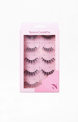 Beauty Creations 5 Pack Soft Silk Lashes