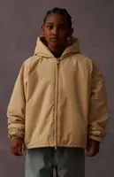 Essentials Sand Full Zip Hoodie