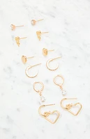LA Hearts 6 Pack Mia Earrings