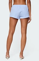 Edikted Lira Gingham Shorts