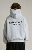 Fear of God Essentials Light Heather Grey Fleece Hoodie