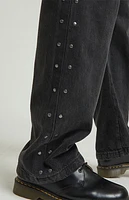 Pacsun Black Baggy Studded Jeans
