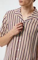 PacSun Caleb Stripe Camp Shirt