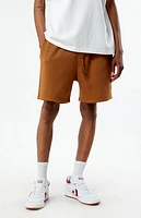 Pacsun Brown Sweat Shorts