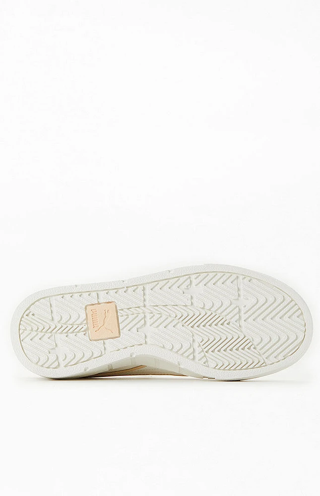 Puma Women's Beige Cali Court Sneakers