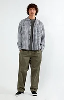 Obey Bigwig Woven Plaid Shirt