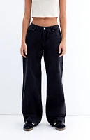 PacSun Black Low Rise Girlfriend Jeans