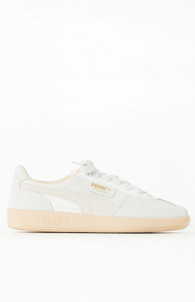 Puma Women's Off White Palermo Sneakers