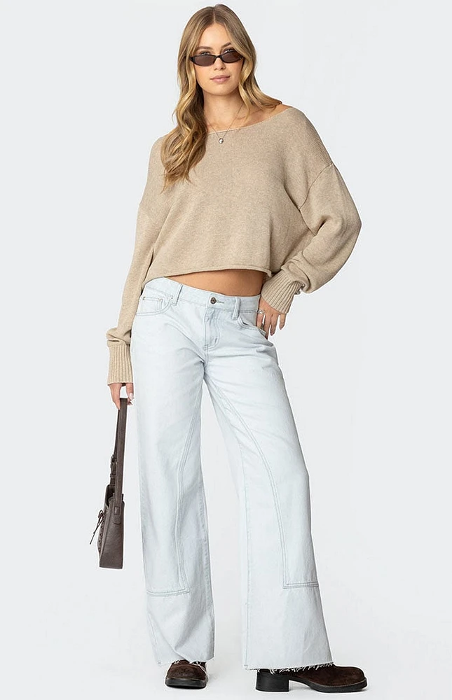 Edikted Savanna Low Rise Jeans