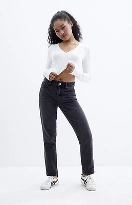 PacSun Black Mom Jeans