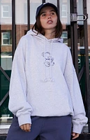 John Galt Christy Bear Oversized Hoodie