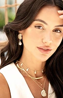 Ettika Nautilus Shell Pendant Layered Necklace