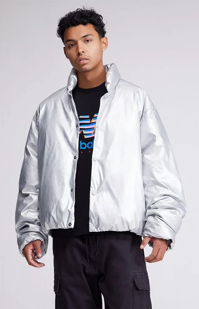 Puffer Jacket - White – MenStyleWith