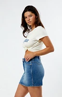 Wrangler x PacSun Rodeo Denim Mini Skirt