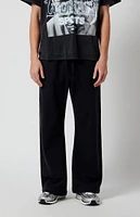 PacSun Black Wash Baggy Sweatpants