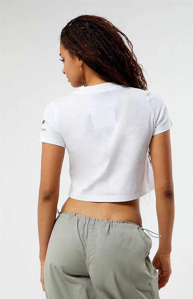 BMW Motorsport Vintage Cropped T-Shirt