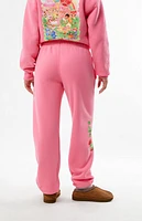 By Samii Ryan Care Bears x Strawberry Shortcake Life Is Sweet Sweatpants