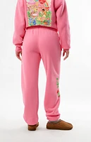 By Samii Ryan Care Bears x Strawberry Shortcake Life Is Sweet Sweatpants