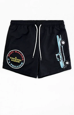 Post Malone 4.5" Swim Trunks