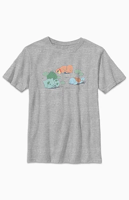 Kids Bulbasaur Charmander Squirtle Pokemon T-Shirt