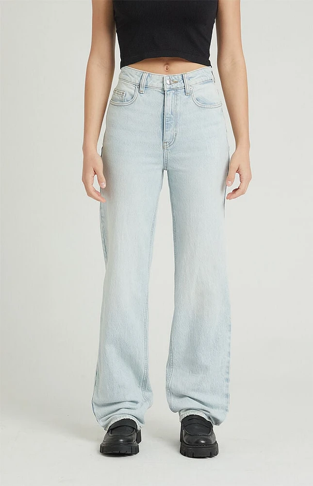 PacSun Stretch Light Indigo '90s Boyfriend Jeans