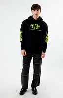 Midnight Rave URL Logo Hoodie