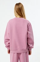 Pacsun Kids Mauve Pacific Sunwear Crew Neck Sweatshirt
