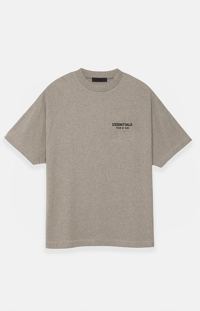 Fear of God Essentials Heather Grey Crew Neck T-Shirt