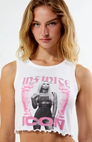 Paris Hilton Infinite Icon Future Cropped Tank Top