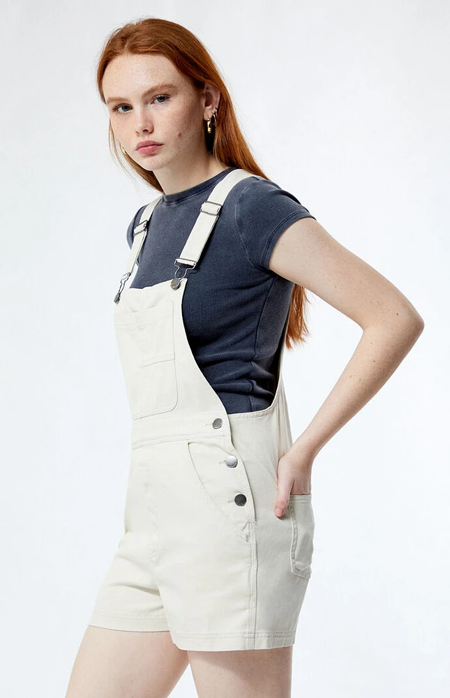 Sand Canyon Denim Overall Shorts