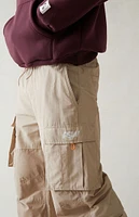 PacSun Tan Baggy Cargo Pants