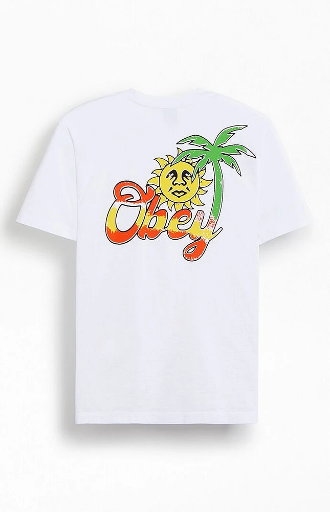 Obey Island Of Heavyweight T-Shirt