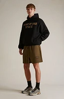 Fear of God Essentials Black Fleece Hoodie