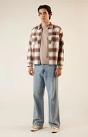 PacSun Niko Plaid Overshirt Jacket