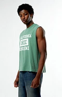 Pacsun Sunshine Cutoff Muscle T-Shirt