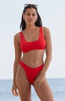 Pacsun Eco Red Taylor Tank Bikini Top