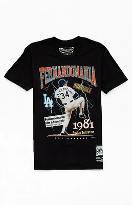 Mitchell & Ness LA Dodgers Fernandomania T-Shirt