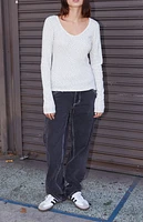 John Galt Bridgitte Long Sleeve Top