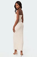 Lynn Ribbed Maxi Dress