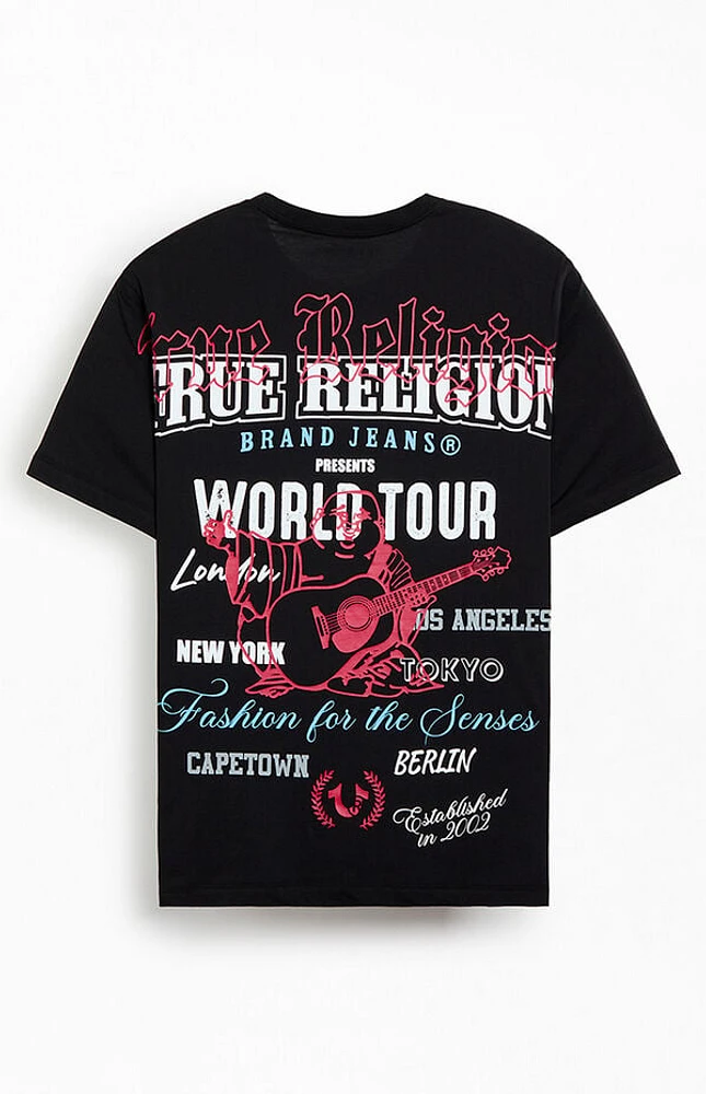 True Religion World Tour Logo T-Shirt