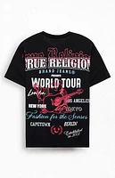 True Religion World Tour Logo T-Shirt
