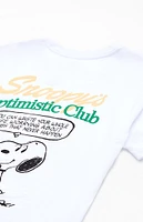 Kids Snoopy's Optimistic Club T-Shirt